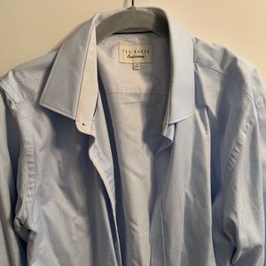 Ted Baker Endurance Dress Shirt 17 Neck 36/37 Arm
